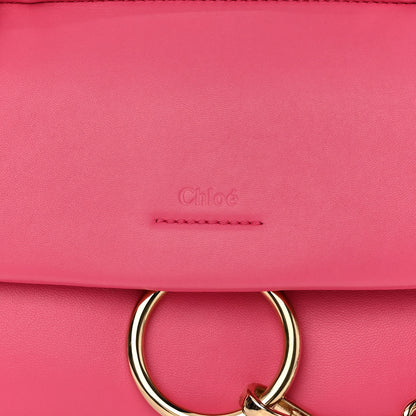 Chloe Lambskin Small Faye Top Handle Bag Hot Pink 7 of 9
