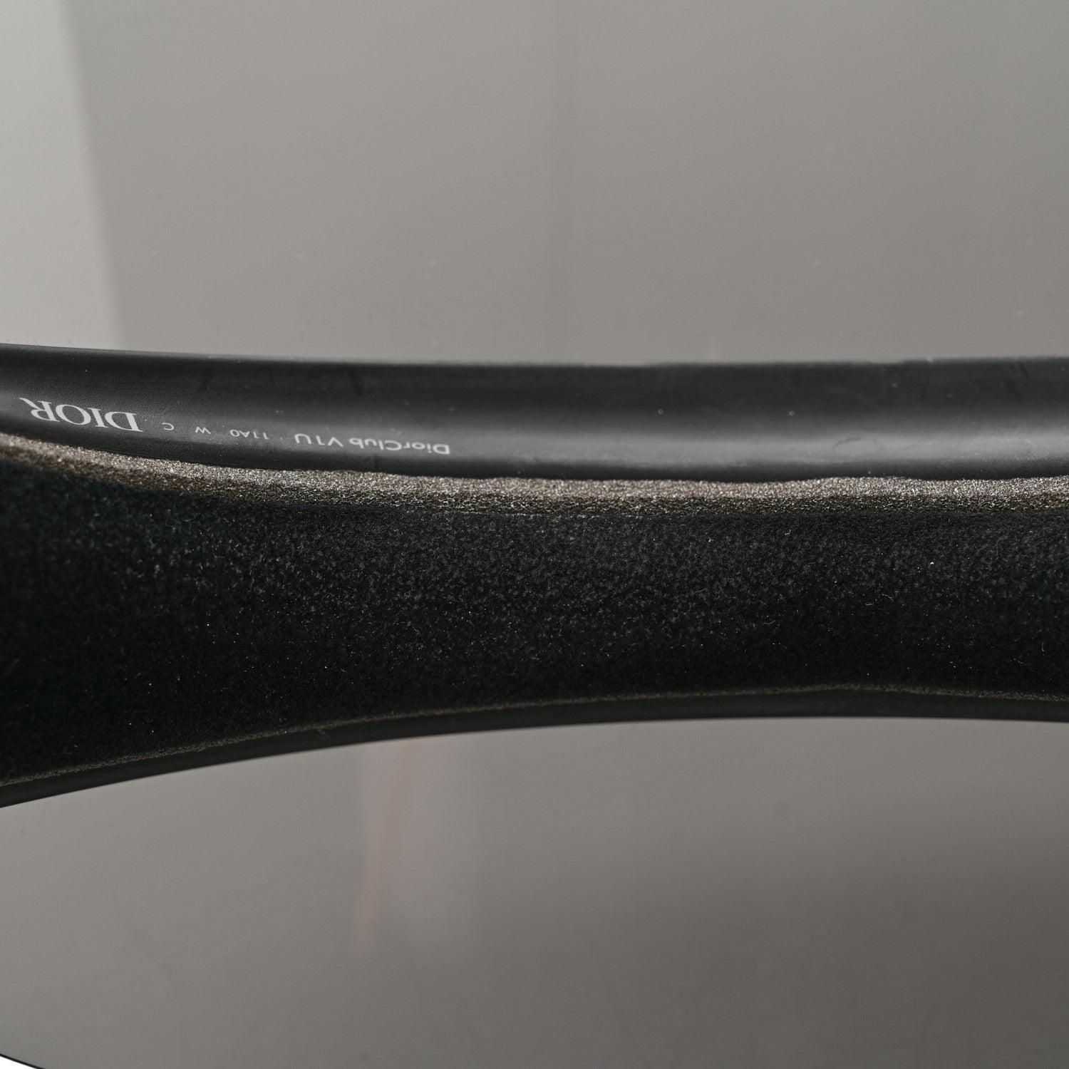 Christian Dior Mirrored DiorClubV1U Sun Visor Black 11 of 11