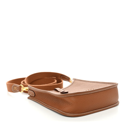 Hermes Taurillon Clemence Evelyne TPM Gold 4 of 11