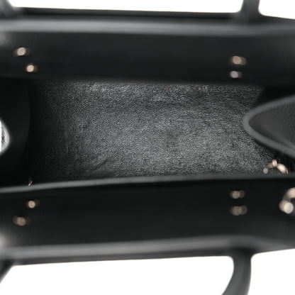 Givenchy Grained Calfskin Mini Horizon Satchel Black 5 of 9