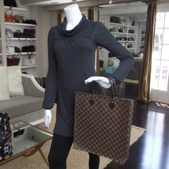 Damier Ebene Sac Plat