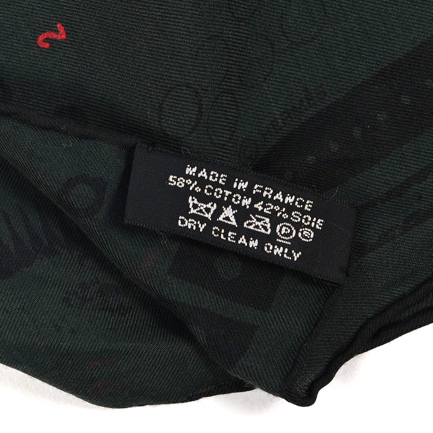 Cotton Silk Tamponnable Remix Scarf 70