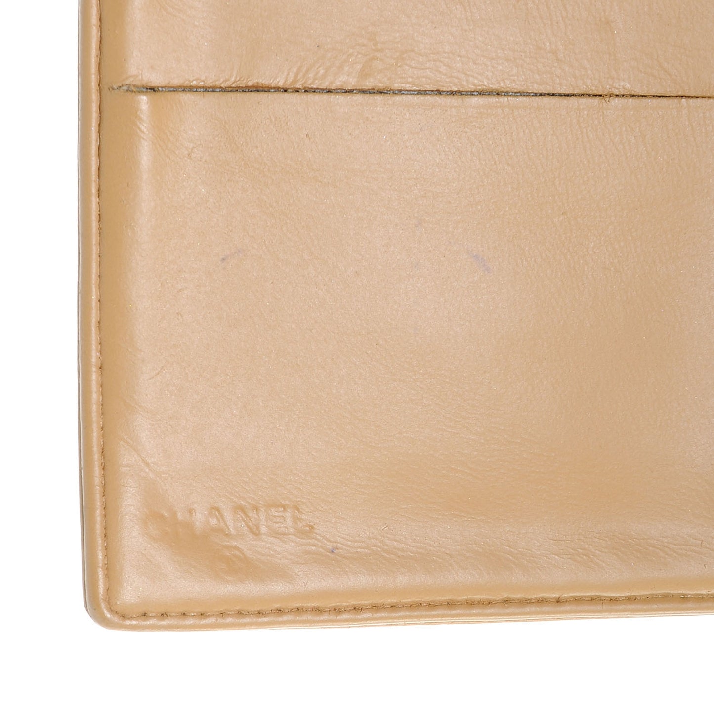 Caviar CC Wallet Beige