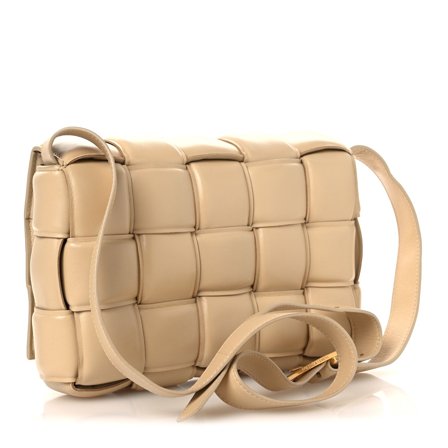 Bottega Veneta Nappa Maxi Intreccio Padded Cassette Crossbody Bag Porridge 3 of 12