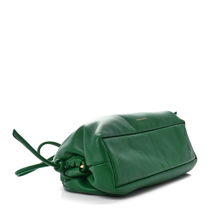 Mansur Gavriel Lambskin Mini Cloud Clutch Green 4 of 10