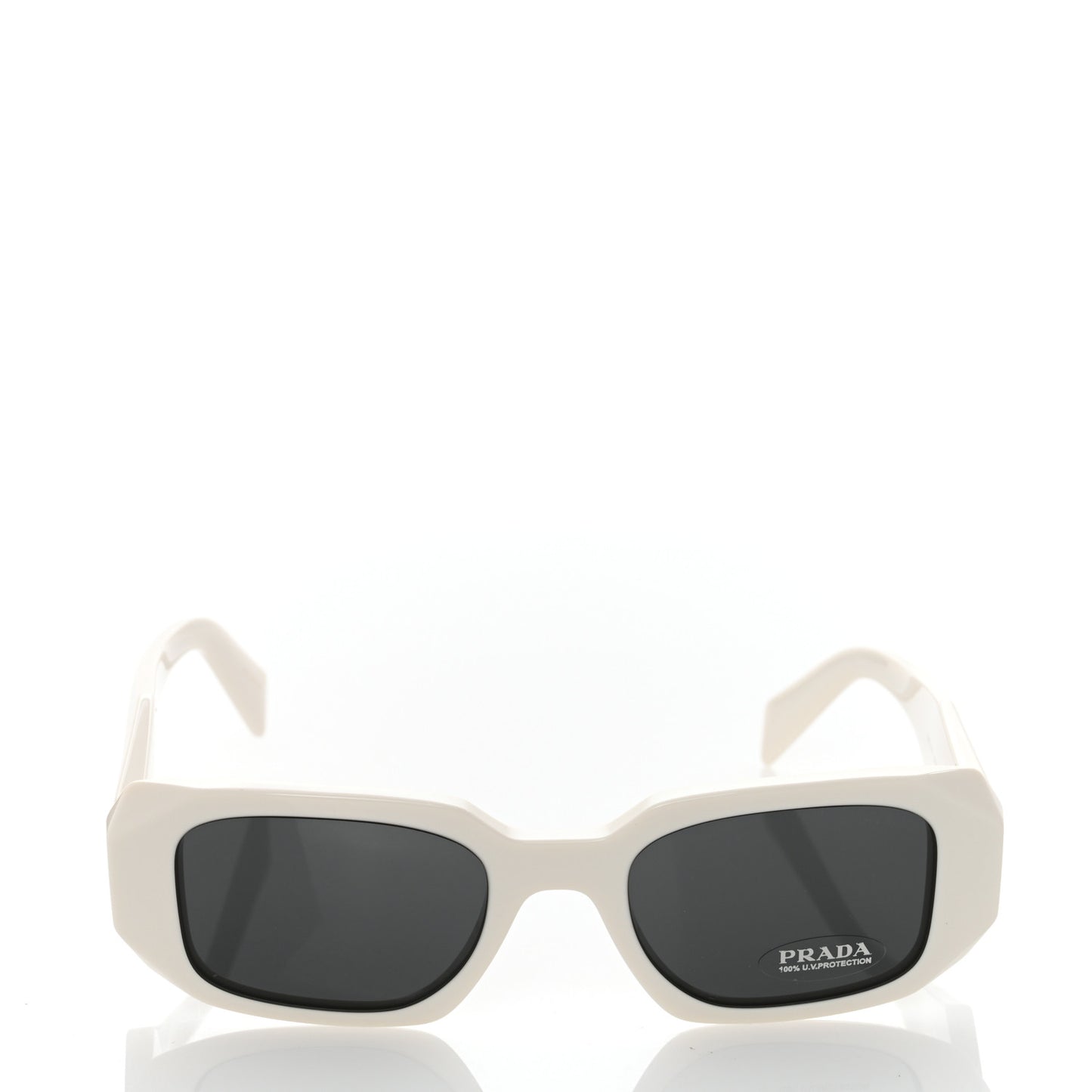Acetate Symbole Sunglasses SPR 17W White