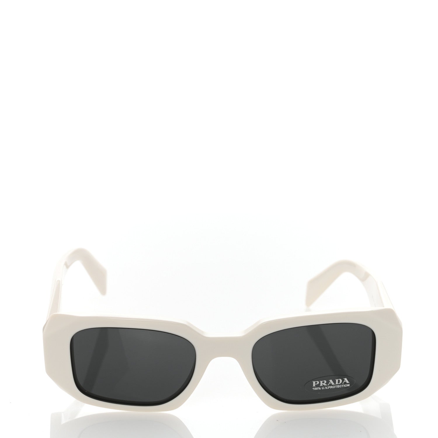 Prada Acetate Symbole Sunglasses SPR 17W White 2 of 8