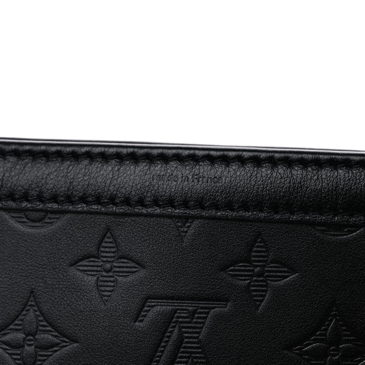 Louis Vuitton Calfskin Monogram Shadow Gaston Wearable Wallet 8 of 9