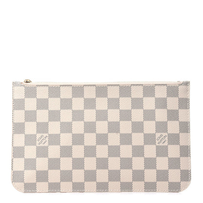 Louis Vuitton Damier Azur Neverfull MM GM Pochette 1 of 10