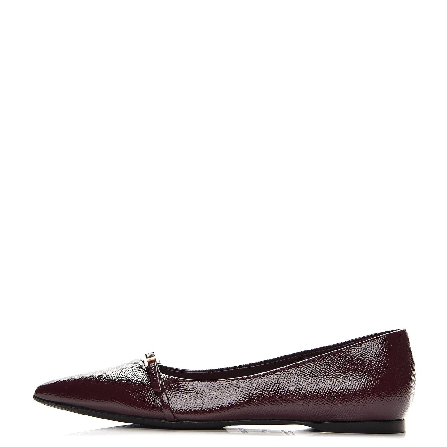 Patent Epsom Laura Ballerina Flats 36.5 Bordeaux