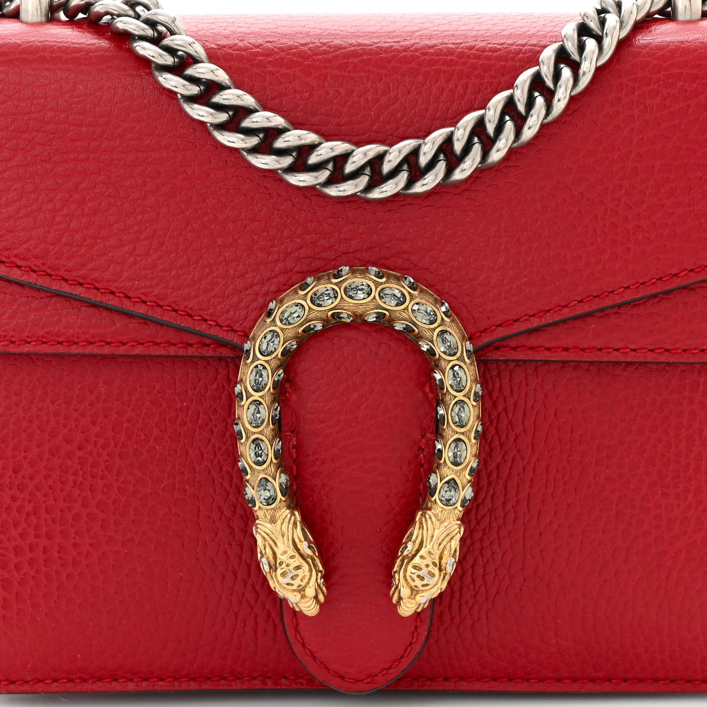Calfskin Mini Dionysus Shoulder Bag Hibiscus Red