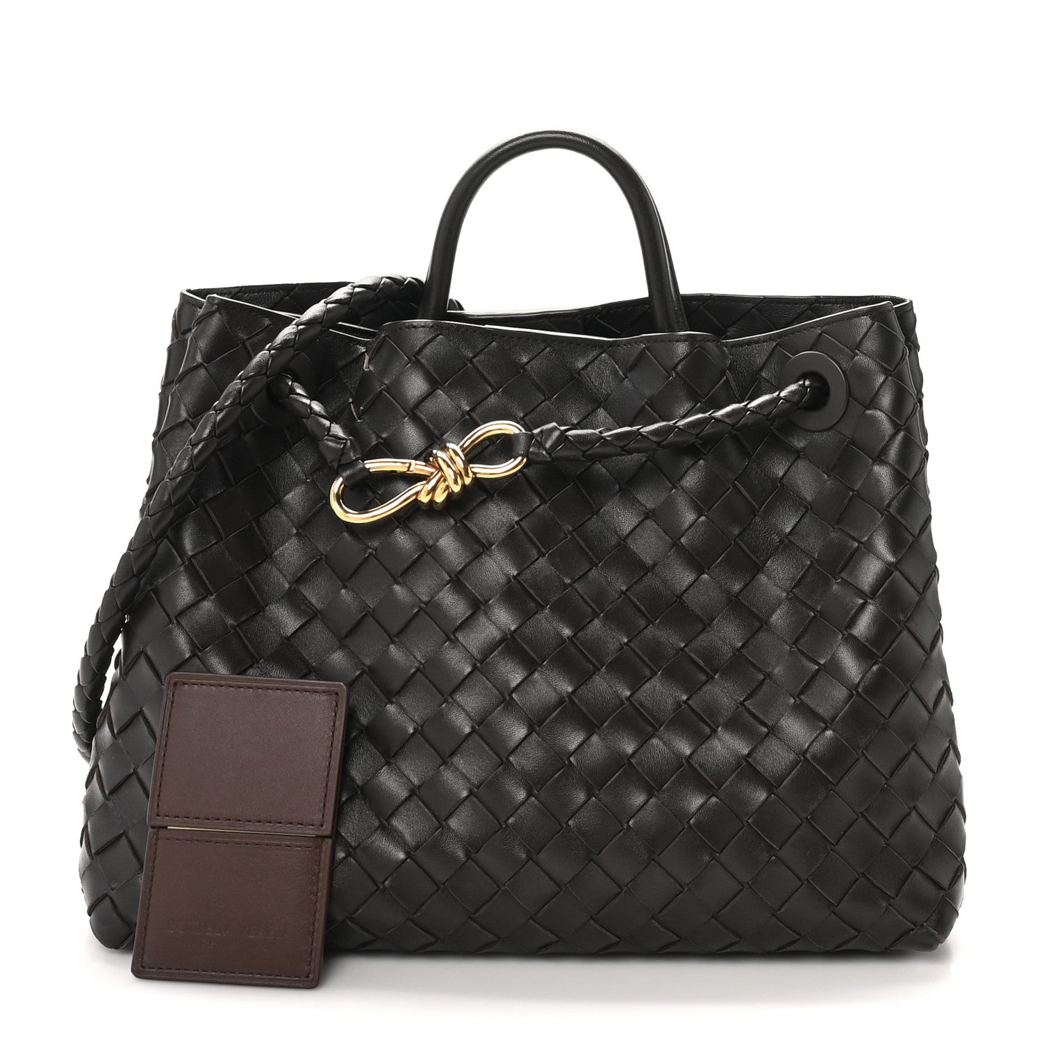 Bottega Veneta Nappa Intrecciato Medium Andiamo Shoulder Bag Fondant 3 of 10