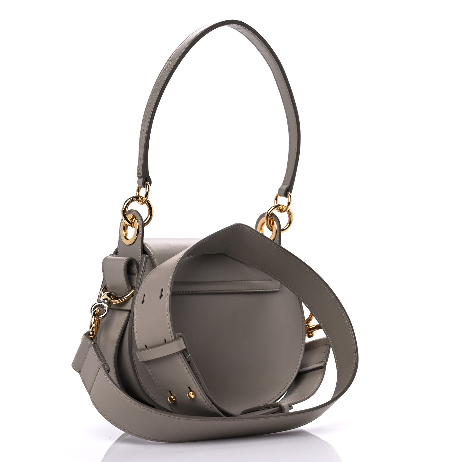 Chloe Calfskin Small Tess Bag Motty Grey 3 of 14