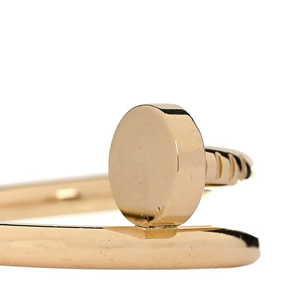 Cartier 18K Yellow Gold Juste Un Clou Ring 54 7 4 of 5