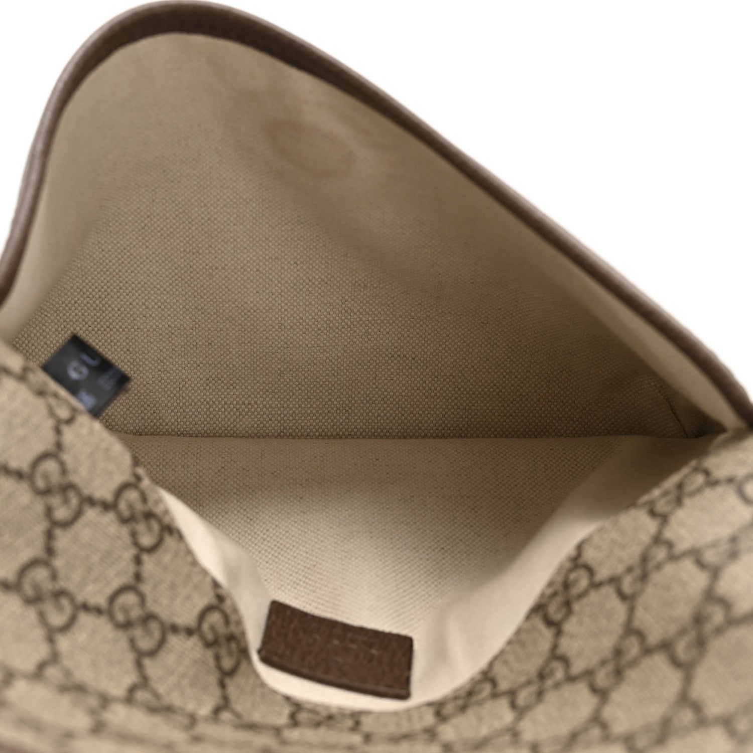 Gucci GG Supreme Monogram Neo Vintage Web Belt Bag Brown 5 of 12