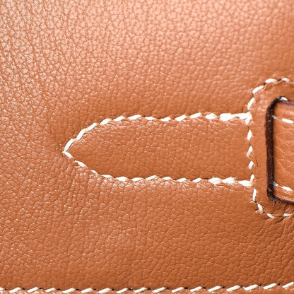 Hermes Taurillon Clemence Birkin 35 Gold 12 of 43