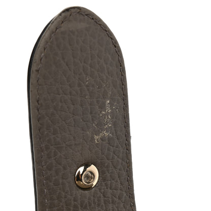 Gucci Dollar Calfskin Interlocking G Top Handle Shoulder Bag Loess 12 of 18