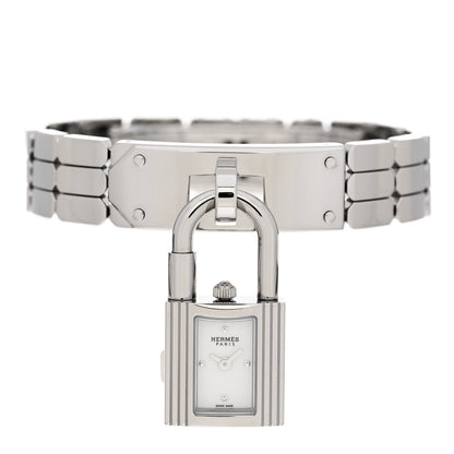 Hermes Stainless Steel 16mm Kelly Quartz Watch 1 of 5