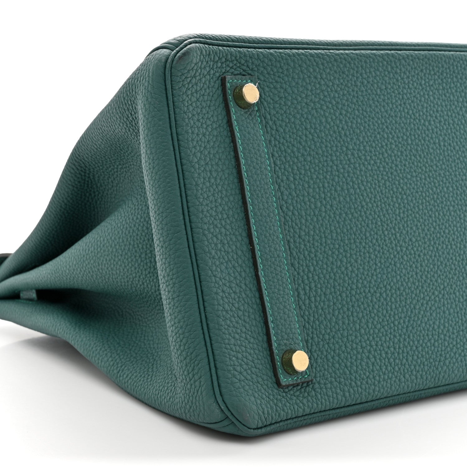 Hermes Togo Birkin 35 Malachite 10 of 16