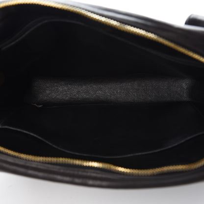 Chanel Lambskin Quilted Camera Case Black 5 of 12
