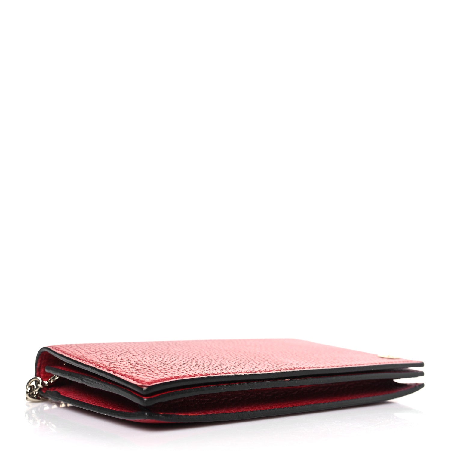 Gucci Dollar Calfskin Medium Betty Chain Wallet Tabasco 4 of 10