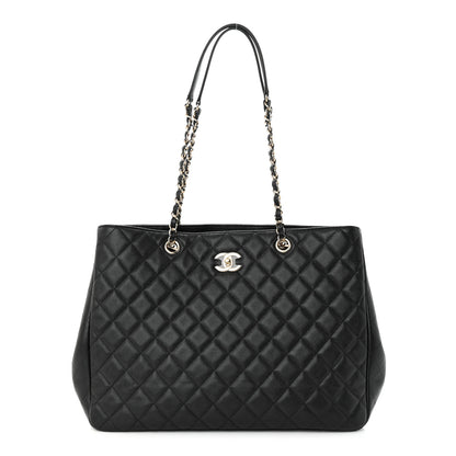 Chanel Caviar Quilted Large Shopping Tote Black 1 of 10