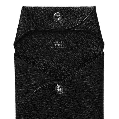 Hermes Chevre Mysore Bastia Coin Purse Black 5 of 6