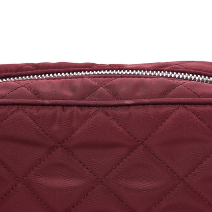 Prada Nylon Tessuto Impuntu Quilted Crossbody Bag Granato 10 of 10
