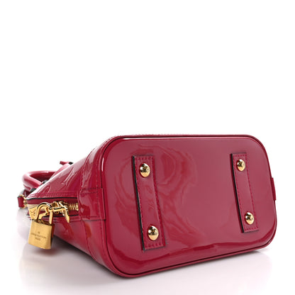 Louis Vuitton LOUIS VUITTON Vernis Alma BB Rose Indien 4 of 8