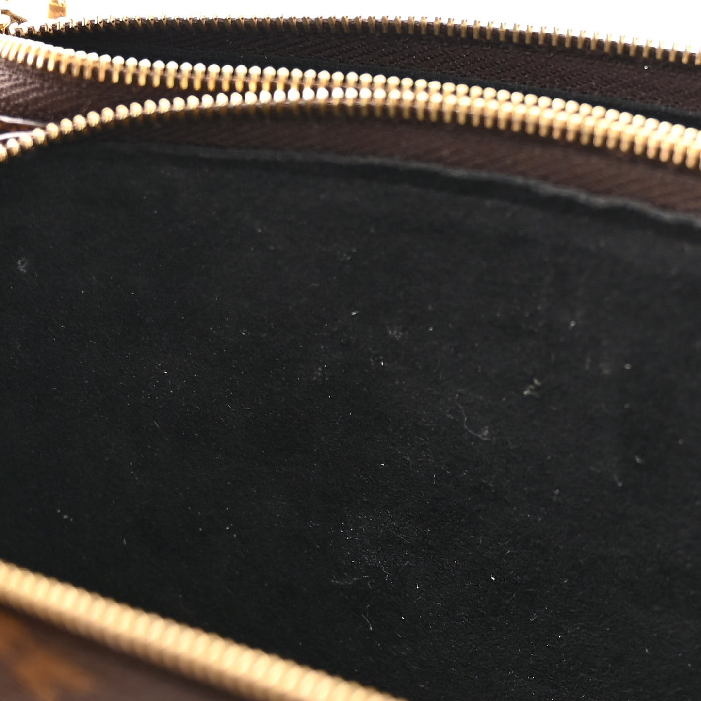 Reverse Monogram Giant Double Zip Pochette