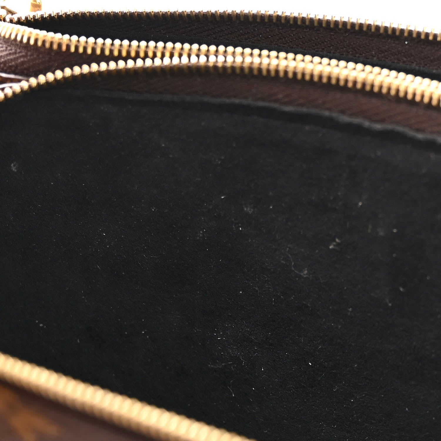 Louis Vuitton Reverse Monogram Giant Double Zip Pochette 12 of 18