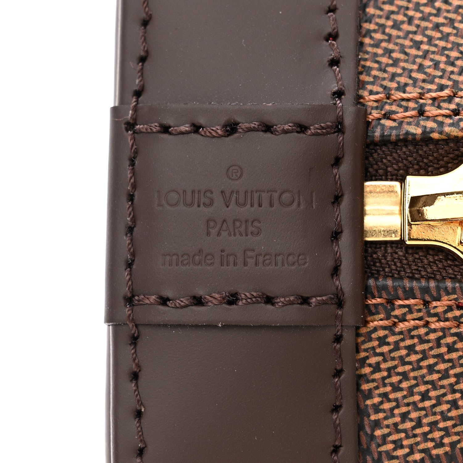 Louis Vuitton Damier Ebene Alma BB 6 of 10