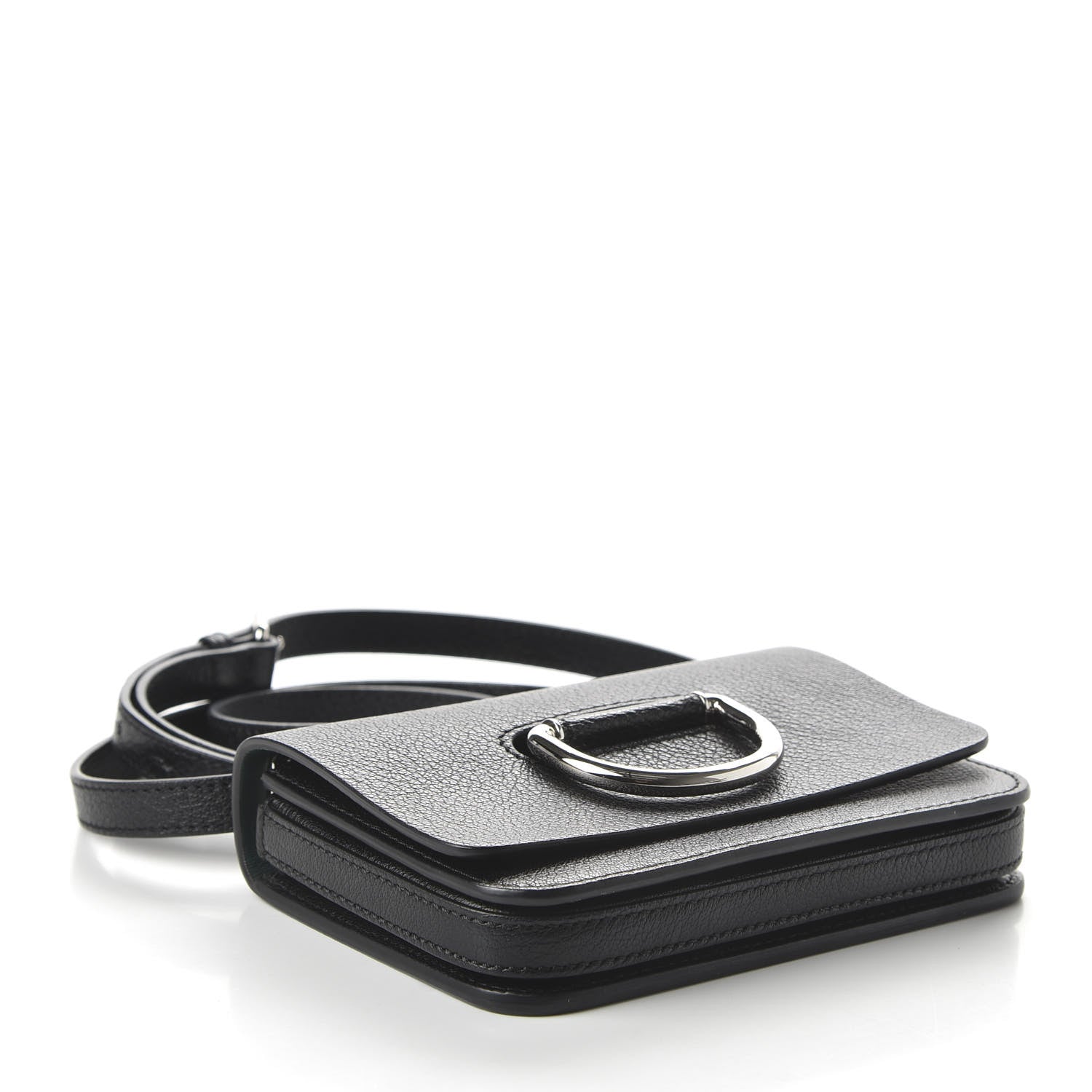Burberry Goatskin Mini D-Ring Bag Black 4 of 10