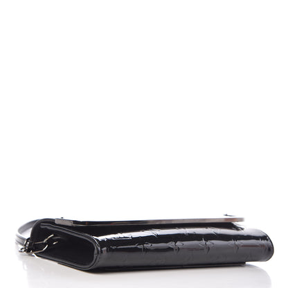 Louis Vuitton Vernis Rossmore MM Noir Magnetique 4 of 9