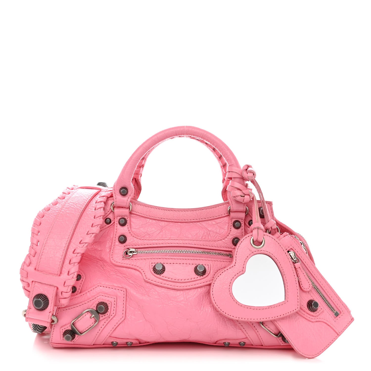 Balenciaga Agneau Arena Neo Cagole Handbag XS Sweet Pink 1 of 23