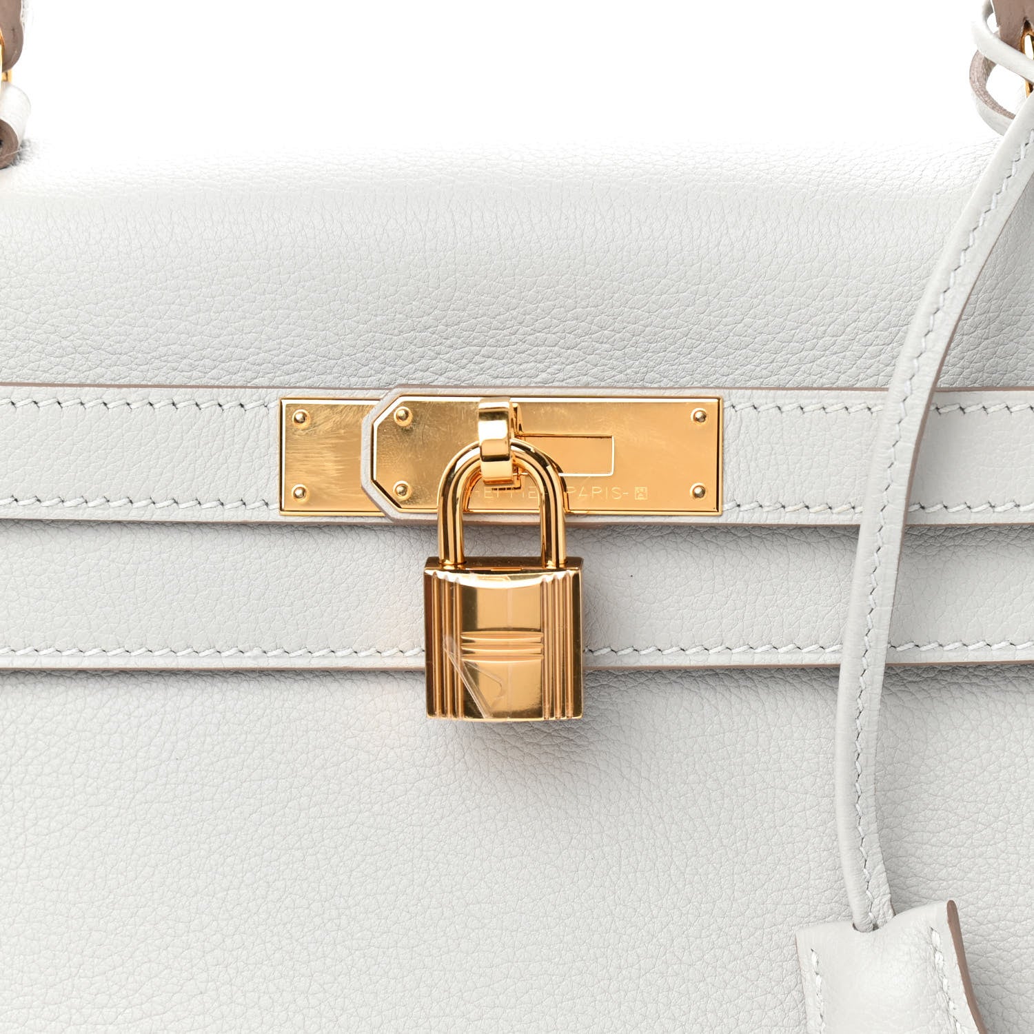 Hermes Evercolor Kelly Retourne 28 Gris Perle 10 of 11