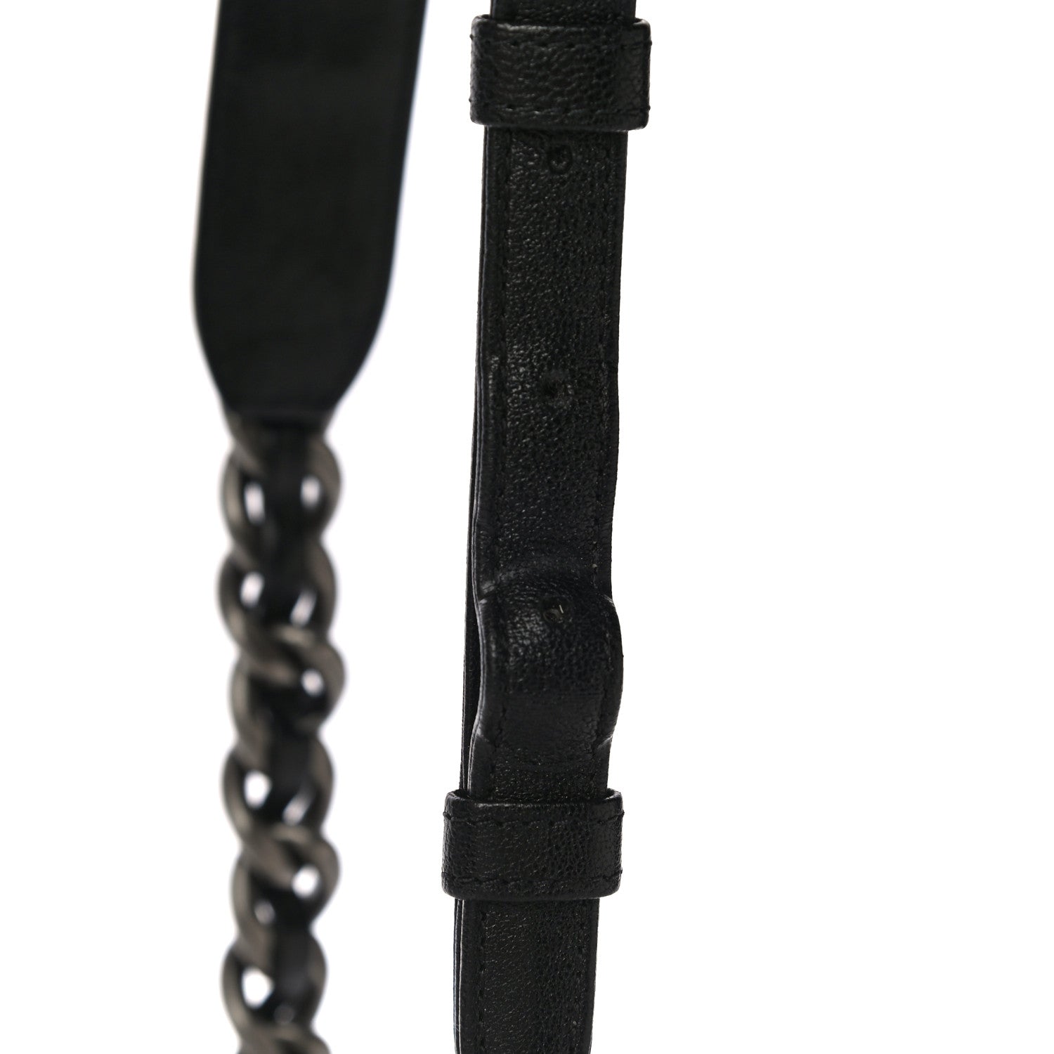 Chanel Lambskin Quilted Chanel 19 Waist Bag Black 11 of 13
