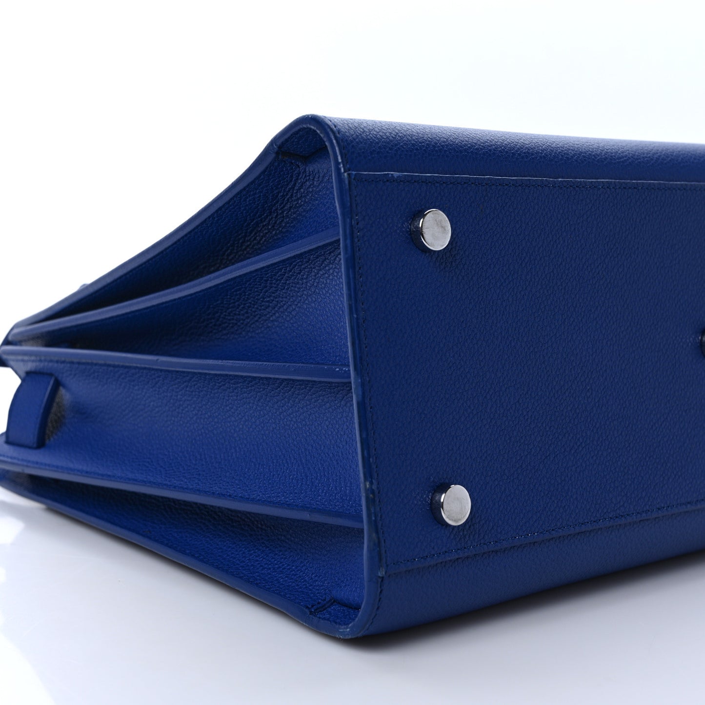 Grained Calfskin Small Sac De Jour Outremer