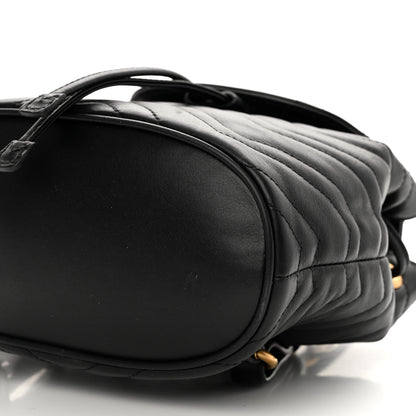 Gucci Calfskin Matelasse GG Marmont Flap Backpack Black 10 of 10