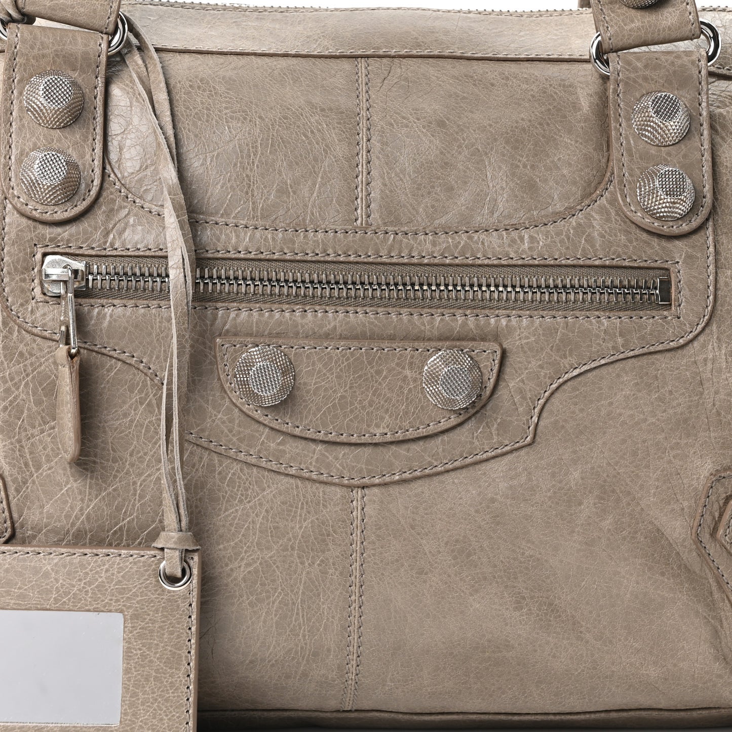 Agneau Giant 21 Silver Hardware Work Papyrus