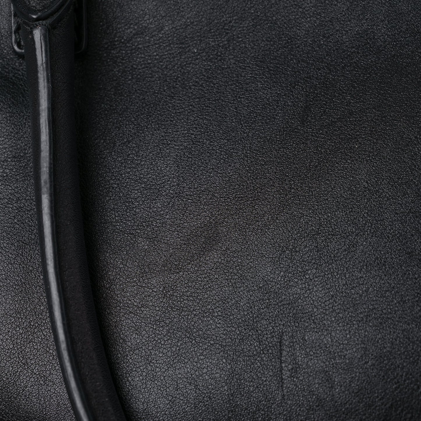 Vitello Rockstud Double Handle Tote Black