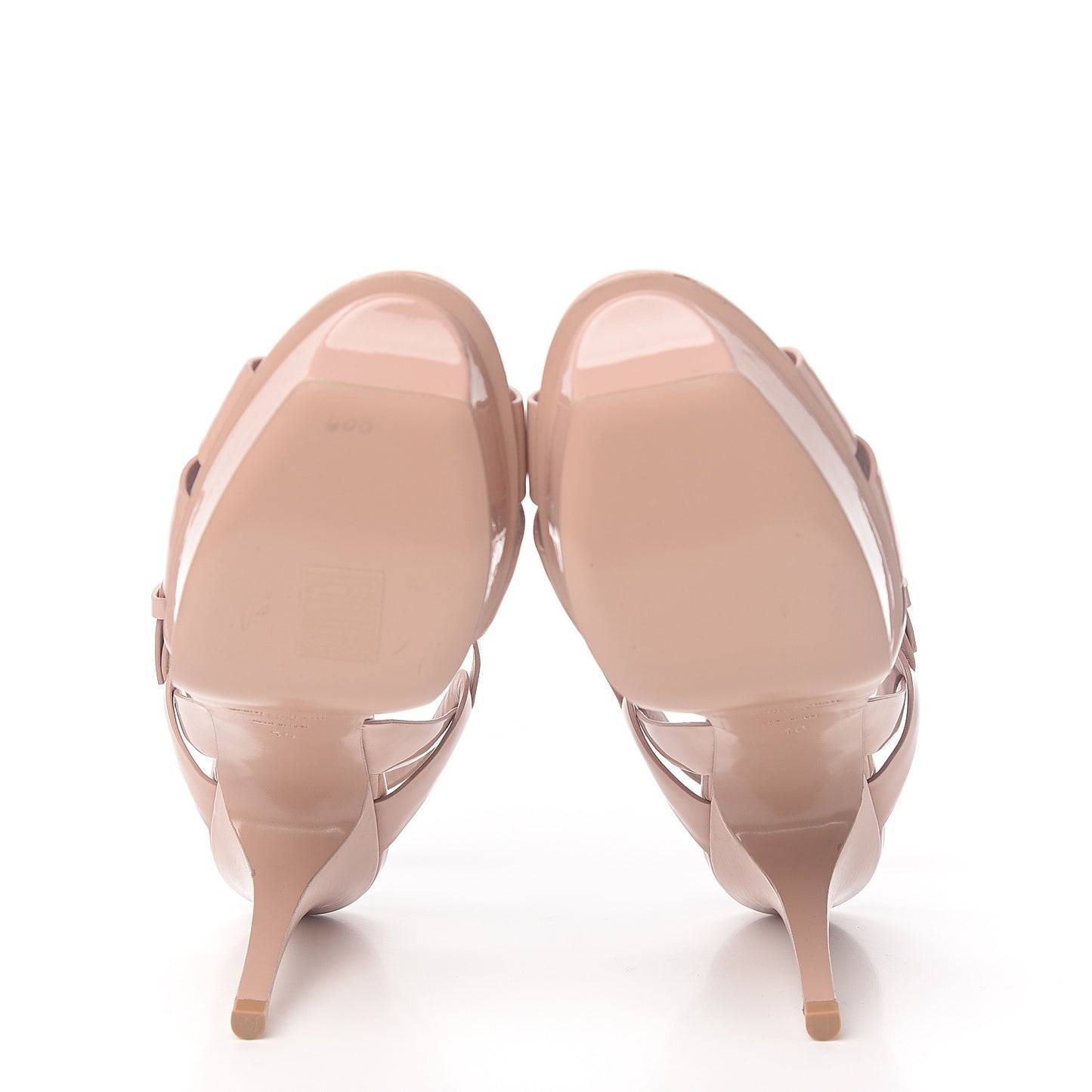 Patent Tribute 75 Platform Sandals 40 Pale Pink