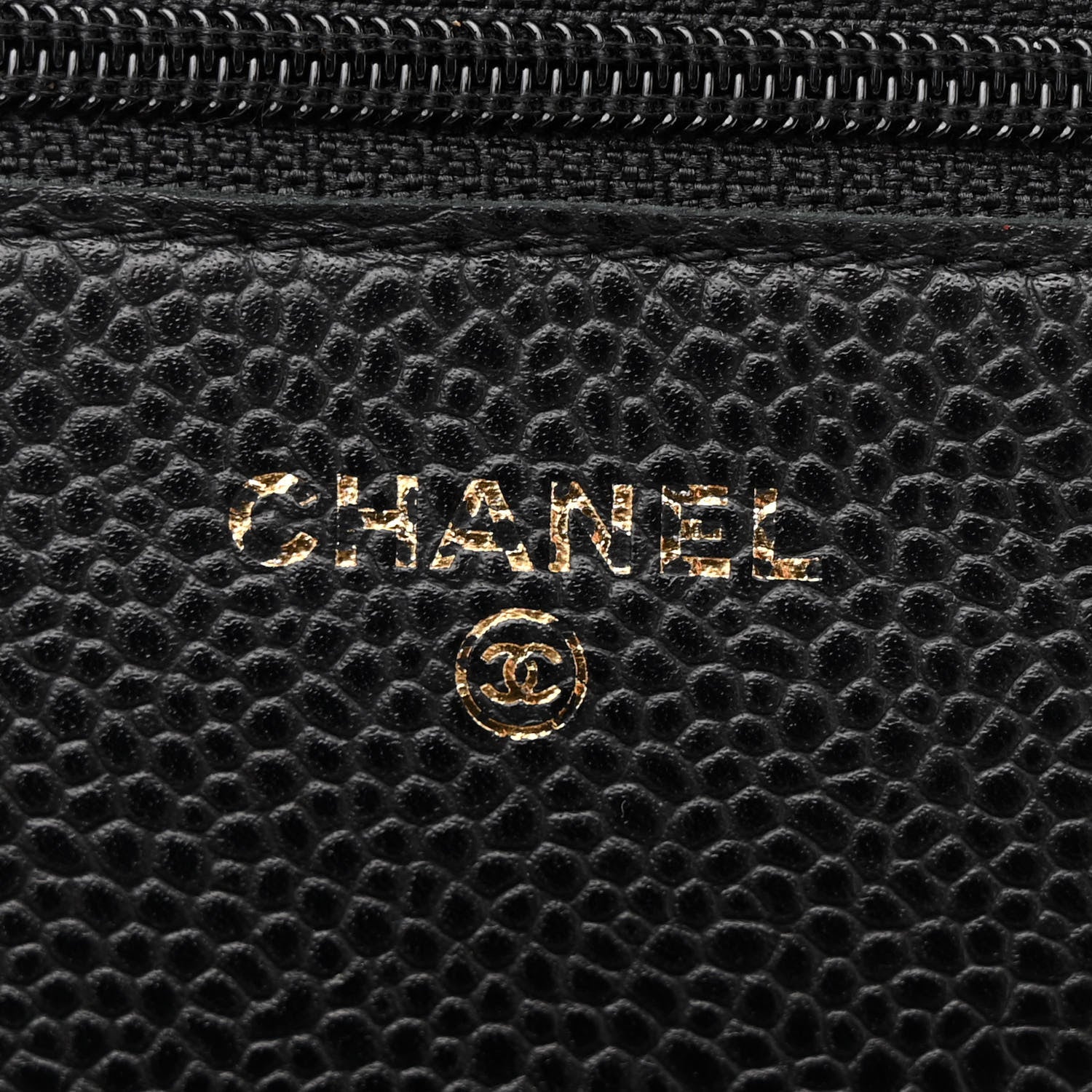 Chanel Caviar Quilted Wallet on Chain WOC Black 6 of 11