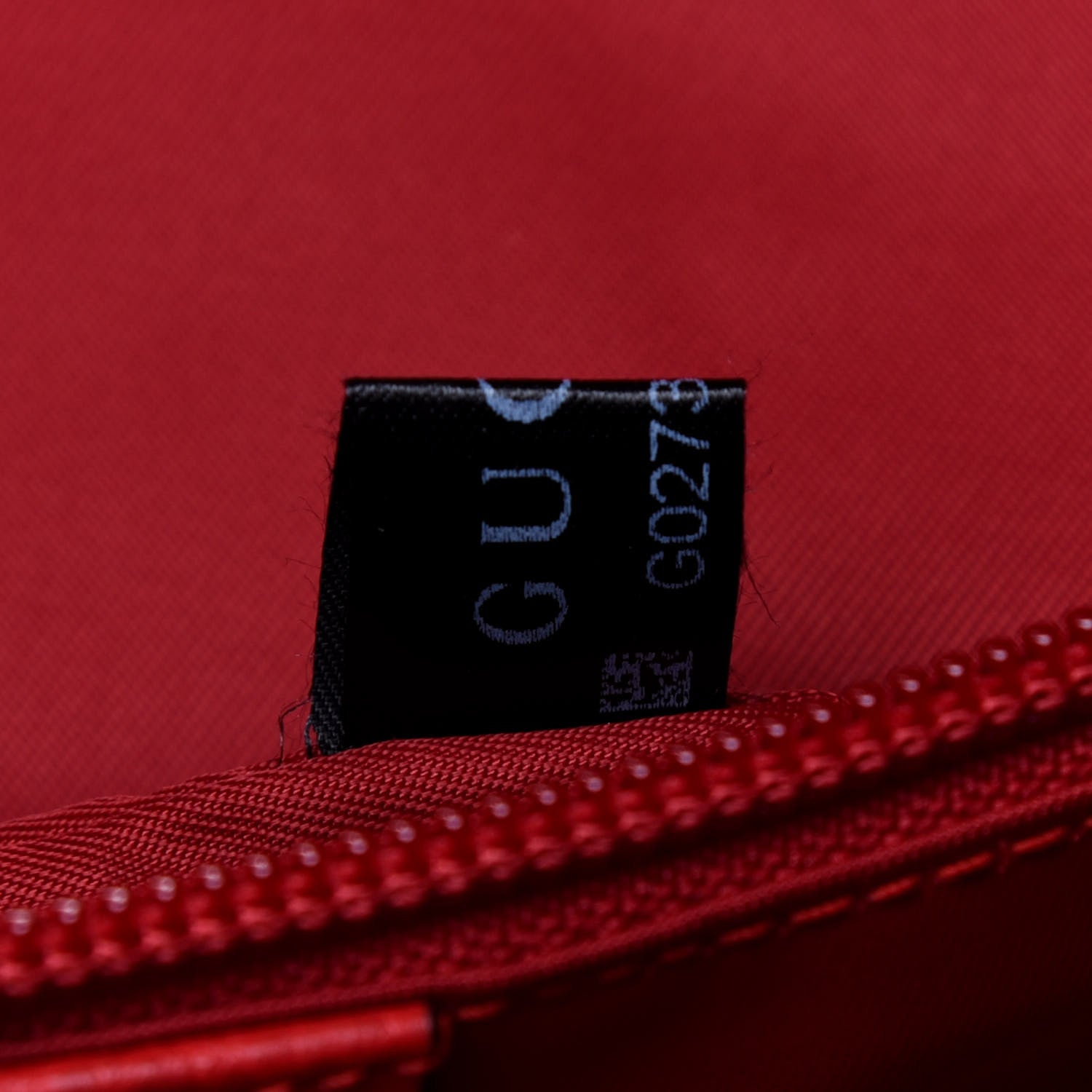 Gucci Nylon Monogram Dollar Calfskin Medium Light Double Buckle Backpack Vibrant Red 9 of 18