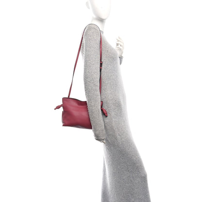 Loewe Calfskin Mini Flamenco Knot Clutch Pink 2 of 9