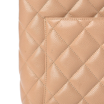 Chanel Caviar Quilted Medallion Tote Beige 14 of 19