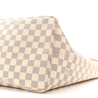 Louis Vuitton Damier Azur Neo Neverfull GM Rose Ballerine 10 of 10