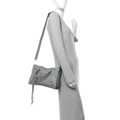 Balenciaga Agneau Classic Silver Hardware S City Gris Haussmannien 2 of 11