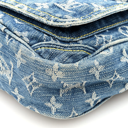 Louis Vuitton Denim Camera Bag Blue 9 of 9