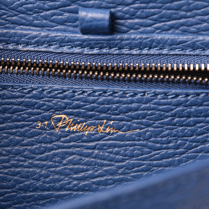 3.1 Phillip Lim 3.1 Textured Calfskin Mini Pashli Satchel Cerulean 6 of 9